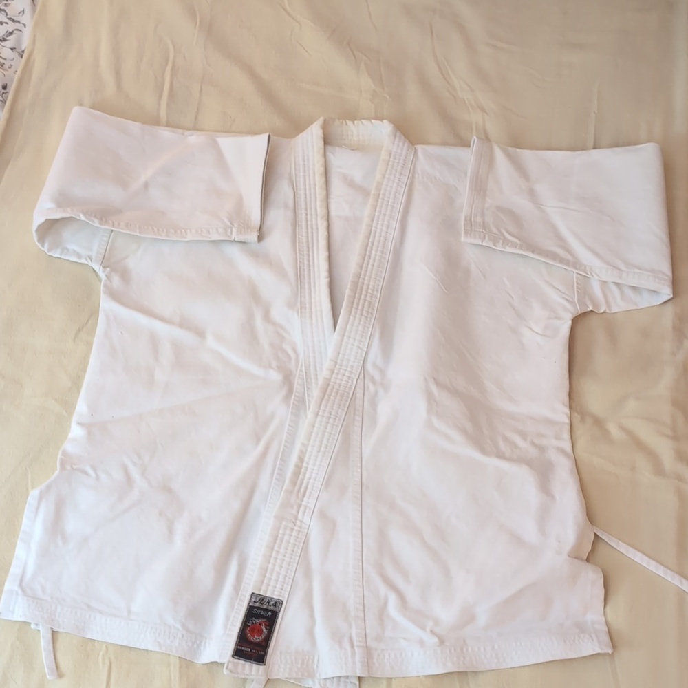 Unisex Adult Silver Juka Gi